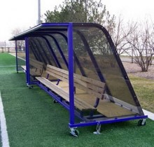 Кабинка для запасных игроков Мобильная8